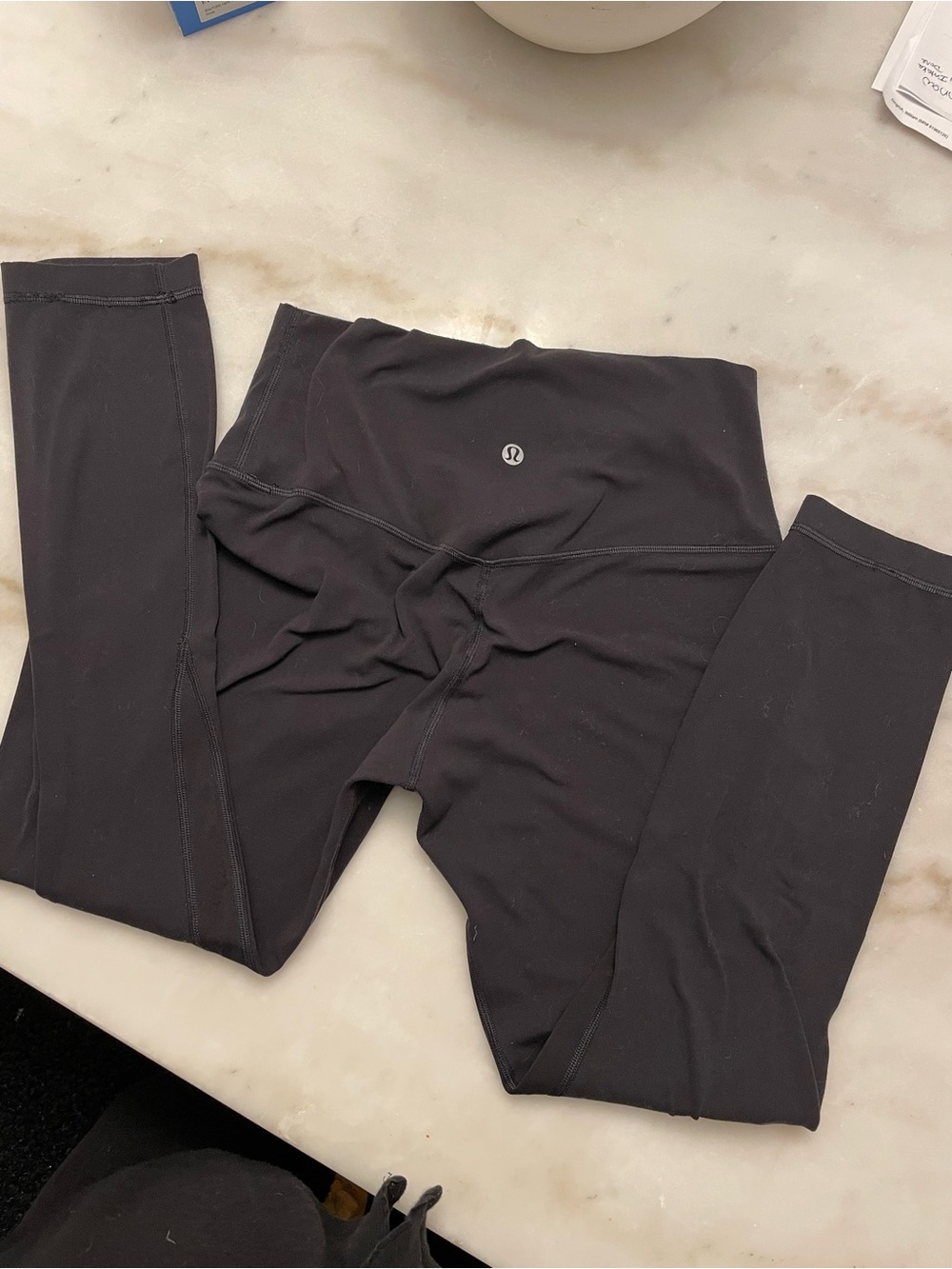 lululemon athletica Black High-Rise Workout Leggings